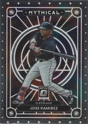 2022 Donruss Optic Mythical Jose Ramirez #MTH-19 card