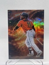 2022 Panini Prizm Lava Flow Jose Ramirez #LF-8 card