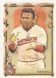 2023 Topps Allen & Ginter Base Set Jose Ramirez #366 card