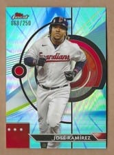 2023 Topps Finest Jose Ramirez #44 card