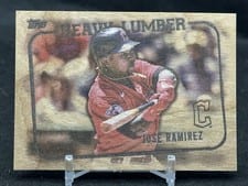 2023 Topps Heavy Lumber Jose Ramirez #HL-7 card