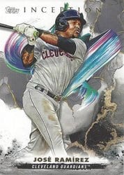 2023 Topps Inception Base Set José Ramírez #29 card