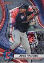 2024 Bowman's Best Base Set José Ramírez #23 card