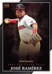 2025 Topps 2024 All-Topps Team José Ramírez #ATT-12 card