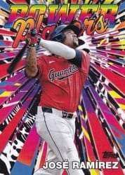 2025 Topps Power Players José Ramírez #PP-22 card