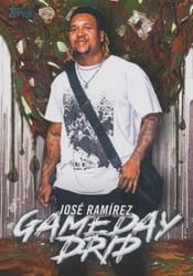 2026 Topps Gameday Drip José Ramírez #GD-18 card