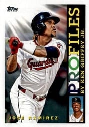 2026 Topps Topps Profiles José Ramírez #TP-9 card