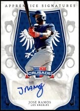 2024 Panini Crusade Apprentice Signatures Jose Ramos #AS-JRM card