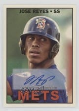 2023 Topps Pro Debut MiLB Legends Autographs Jose Reyes #MILB-19 card
