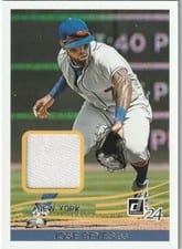 2024 Donruss Retro 1984 Materials Jose Reyes #5 card
