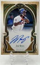 2026 Topps Tier One Tier One Talent Autographs José Reyes #T1TA-JR