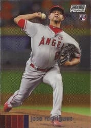 2020 Stadium Club Chrome Base Set Jose Rodriguez #388 card