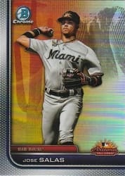 2023 Bowman Chrome 2022 AFL Fall Stars Jose Salas #AFLS-14 card