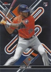 2022 Finest Base Set Jose Siri #14 card