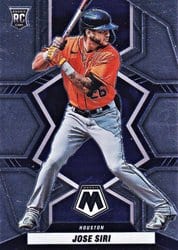 2022 Panini Mosaic Base Set Jose Siri #222 card
