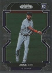 2022 Panini Prizm Base Set Jose Siri #15 card