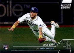 2022 Stadium Club Chrome Base Set Jose Siri #105 card