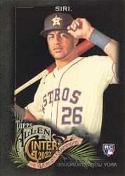 2022 Topps Allen & Ginter X Base Set Jose Siri #296 card