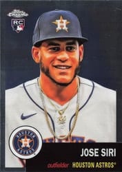 2022 Topps Chrome Platinum Anniversary Base Set Jose Siri #124 card