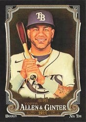 2024 Topps Allen & Ginter X Base Set Jose Siri #164 card