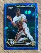 2024 Topps Chrome Sapphire Edition Base Set Jose Siri #436 card