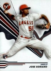 2024 Topps Pristine Base Set Jose Soriano #13 card