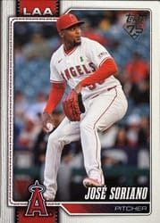 2026 Topps Base Set José Soriano #319 card