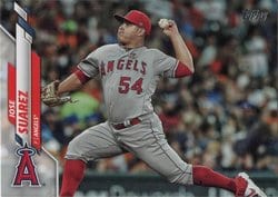 2020 Topps Update Base Set Jose Suarez #U-46 card