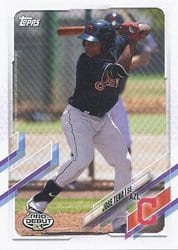 2021 Topps Pro Debut Base Set Jose Tena #PD-56 card