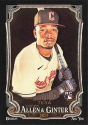 2024 Topps Allen & Ginter X Base Set José Tena #34 card
