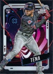 2024 Topps Cosmic Chrome Base Set José Tena #8 card