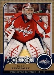 2008-09 O-Pee-Chee Base Set Jose Theodore #699 card