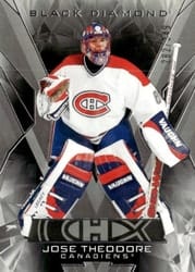 2025-26 Upper Deck Black Diamond Base Set Jose Theodore #BDB-JT card