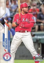 2020 Topps Base Set Jose Trevino #403 card