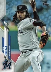 2020 Topps Base Set Jose Urena #270 card