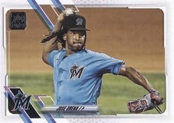 2021 Topps Base Set Jose Urena #134 card