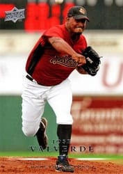 2008 Upper Deck Base Set Jose Valverde #516 card