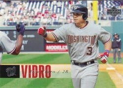 2006 Upper Deck Base Set Jose Vidro #492 card