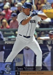 2009 Upper Deck Base Set Jose Vidro #337 card