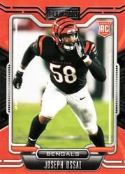 2021 Panini Playbook Base Set Joseph Ossai #168 card