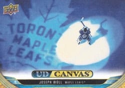 2024-25 Upper Deck UD Canvas Joseph Woll #C161 card