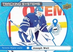 2025-26 Upper Deck Tracking Systems Joseph Woll #TS-20 card