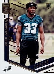 2018 Donruss Elite Base Set Josh Adams #171 card
