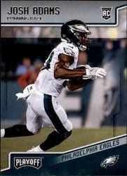 2018 Panini Playoff Base Set Josh Adams #296 card