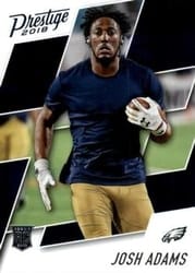2018 Panini Prestige Base Set Josh Adams #266 card