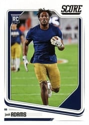 2018 Score Base Set Josh Adams #364 card