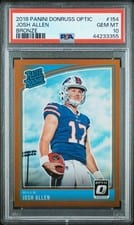 2018 Donruss Optic Josh Allen #154 card