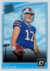 2018 Donruss Optic Base Set Josh Allen #154 card