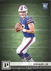 2018 Panini Base Set Josh Allen #307 card