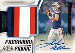 2018 Panini Certified Base Set Josh Allen #204 card